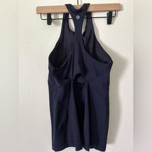 Lululemon tank top, navy, fits size 6/8